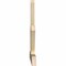 Ekena Millwork Saratoga Rough Sawn Timber Gable Bracket, Douglas Fir, 84"W x 31"H x 2"D x 4"F, 9/12 Pitch GBW084X31X0204SAR00RDF - alternate 3
